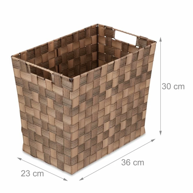 1x Panier De Rangement Haut Tressé 15 1x Panier De Rangement Haut Tressé – Image 13
