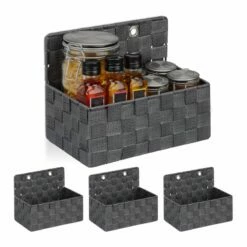 Lot De 4 Corbeilles De Rangement -Home24 Soldes bdcf3588813949ab862189f4f558134d