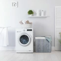 Panier à Linge En Bambou 3 Compartiments 24 Panier à Linge En Bambou 3 Compartiments -Home24 Soldes be0fa74a192d4afe93be9ca17218b679