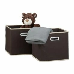 Boîte De Rangement Pliable Lot De 2 -Home24 Soldes bea8ca6d9a524a24b52505caf5497573