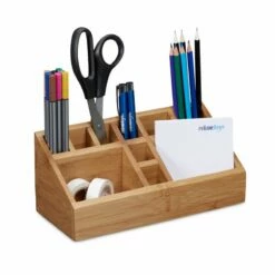 Organiseur De Bureau Bambou 10 Cases -Home24 Soldes c1aefa944b6e45d58a811eb1c558a151