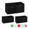 Lot De 6 Boîtes De Rangement Noir -Home24 Soldes c4613b6753ec40c7b387fb62c75f9880