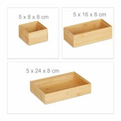 5x Caisse De Rangement Bambou Empilable 22 5x Caisse De Rangement Bambou Empilable -Home24 Soldes c75b41b50b3b416787833234a1a0270d