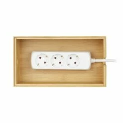Boîte à Câbles En Bambou Nature -Home24 Soldes c820bdd18a8f4f379f380991a3de5185