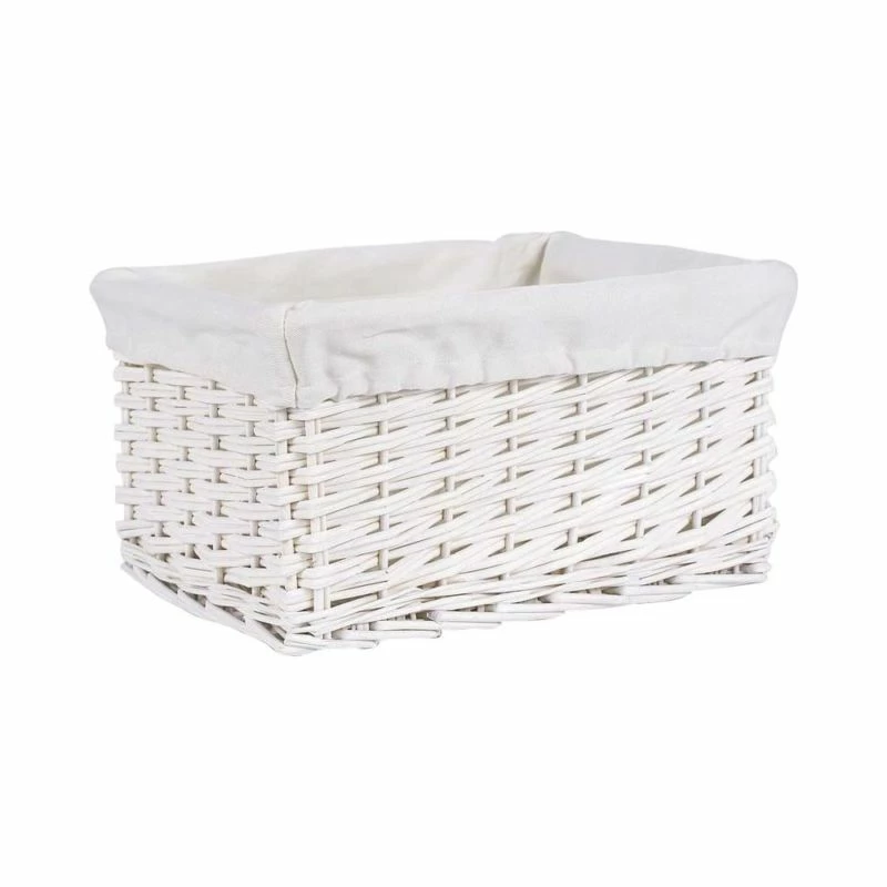 Corbeille De Rangement Osier Blanc 3 Corbeille De Rangement Osier Blanc