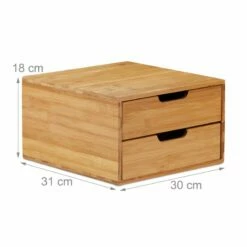 Boîte De Rangement Organiseur Bambou 17 Boîte De Rangement Organiseur Bambou -Home24 Soldes c8943b4829a246fc9f386f9ab89d0ded