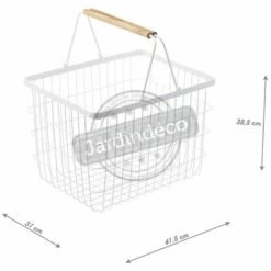 Yamazaki Panier à Linge En Métal Blanc Laundry -Home24 Soldes c93069df1aa040b18808c0aca93d7735