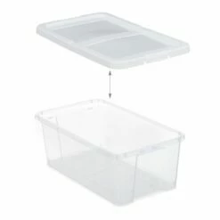 Boîtes à Chaussures Noires Lot De 24 -Home24 Soldes ca24e7a8c2d448dcae07dac2974cd7f0 1