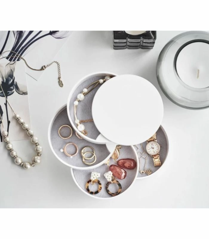 Yamazaki Boîte à Bijoux 4 Niveaux 6 Yamazaki Boîte à Bijoux 4 Niveaux – Image 4