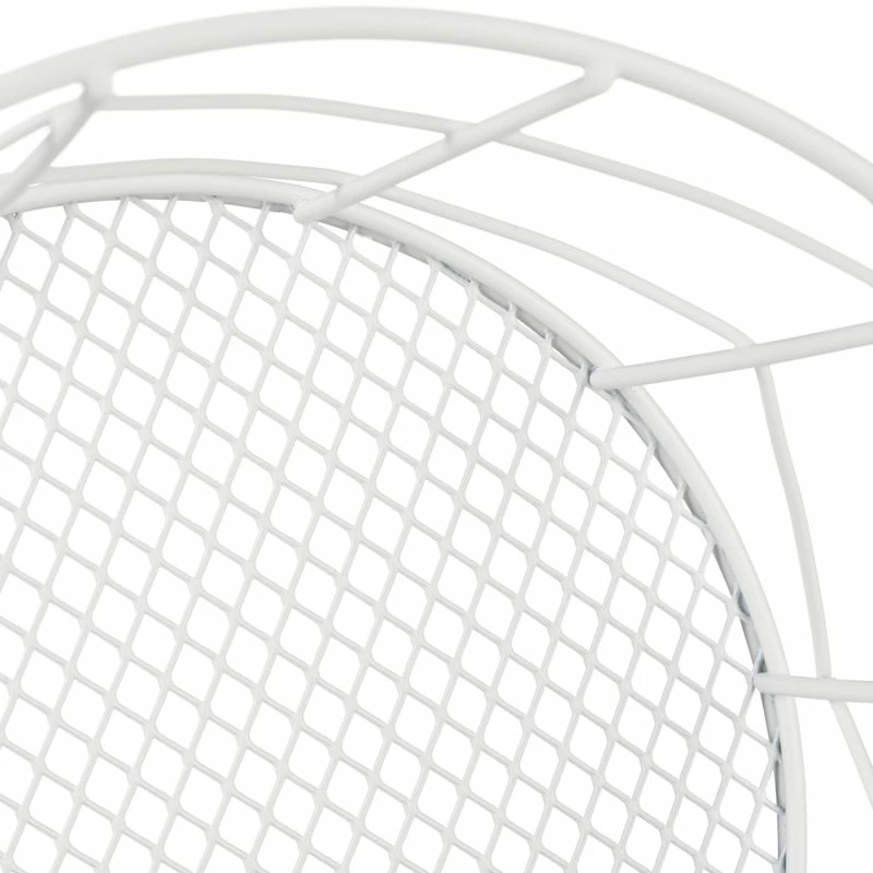 1x Corbeille Fil De Fer Blanche 8 1x Corbeille Fil De Fer Blanche – Image 6