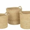 Set 3 Paniers Rond Anses Maïs Naturel -Home24 Soldes cc515601492f4ec18c0fef29a60a0a25