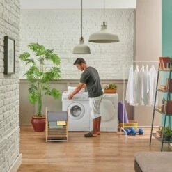 Corbeille à Linge Bambou Avec Couvercle -Home24 Soldes cde5e89946464f379cdd09aff9180dfa