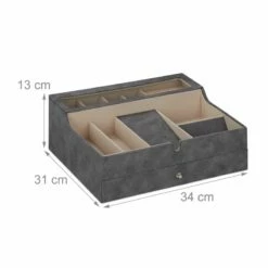 Boîte à Bijoux Aspect Cuir -Home24 Soldes cf180291f2d64c75883afa17310c28d4