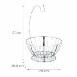 Corbeille à Fruits Avec Porte-banane -Home24 Soldes d120185819df4b1cb85b0511b20999c5