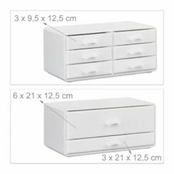 1x Organiseur Make Up Tiroirs Noir Doré 39 1x Organiseur Make Up Tiroirs Noir Doré -Home24 Soldes d147fe9c400a448eb0dfce5d894a38d3