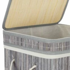 1x Corbeille à Linge Pliable Bambou -Home24 Soldes d1fda359230444bd902e5c24c664b079 1