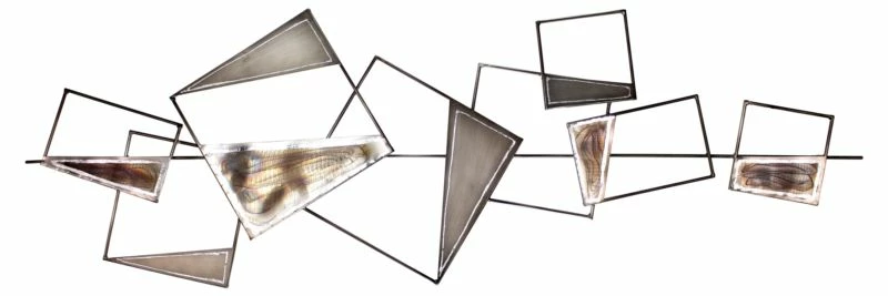 Sculpture Murale Métal Stabilité 3 Sculpture Murale Métal Stabilité