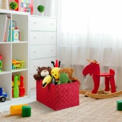 3x Paniers De Rangement Rouges à Poignée -Home24 Soldes d26ff421dc6e482695f7a19b7ab2b0fb