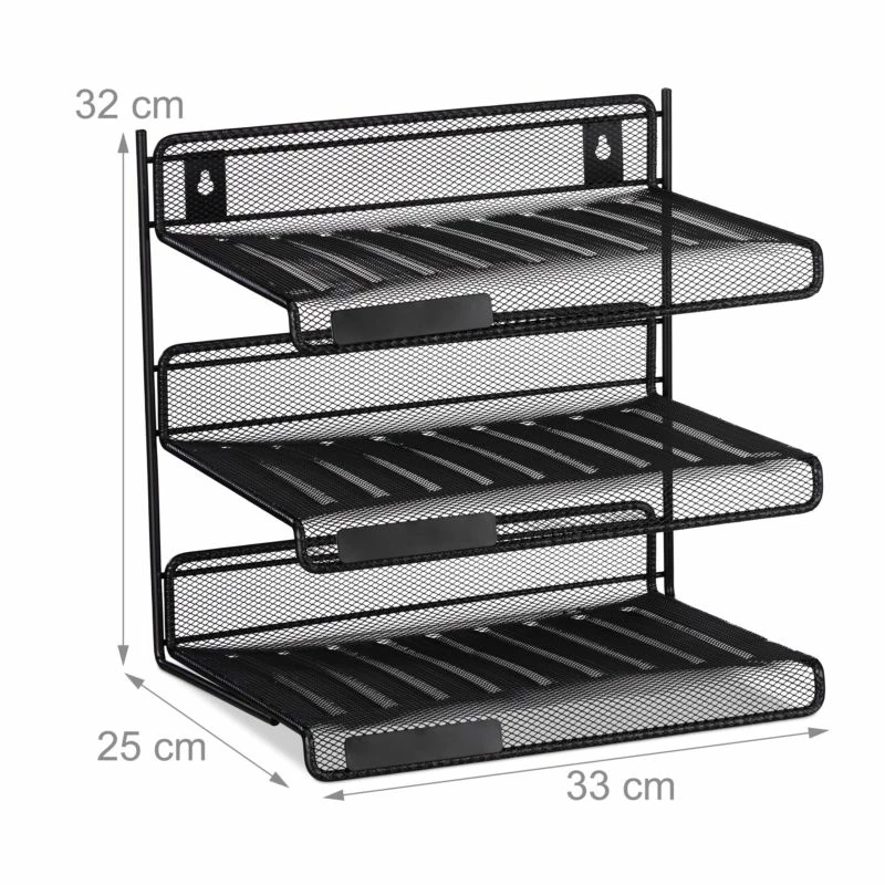 Trieur à Lettres Métal 3 Compartiments 11 Trieur à Lettres Métal 3 Compartiments – Image 9