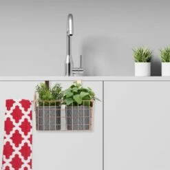 3x Panier Suspension En Métal Doré -Home24 Soldes d4e2534c72f4488489803de30014643c