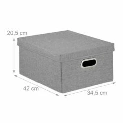 Boîte De Rangement à Couvercle Lot De 2 21 Boîte De Rangement à Couvercle Lot De 2 -Home24 Soldes d64bff8a1aca4cfe823b2ca5dda022a3 1