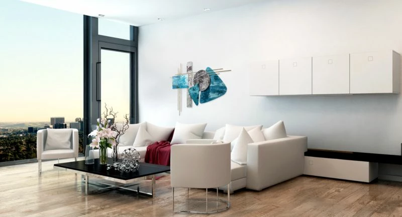 Sculpture Murale Métal Land And Sea 4 Sculpture Murale Métal Land And Sea – Image 2