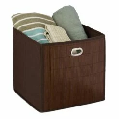 1x Panier De Rangement En Bambou Haut -Home24 Soldes d99c106d87574f198117fa3402035b77