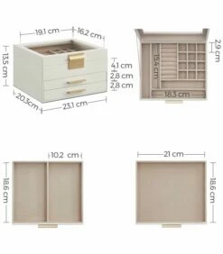 Boîte à Bijoux Avec Couvercle En Verre -Home24 Soldes d9c46dbed5c547c8b4a05dcd80c897df