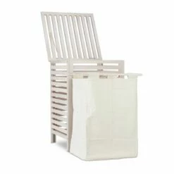 Panier à Linge En Noyer Blanc -Home24 Soldes e03717dafeeb4932bdbe30d998eef73d