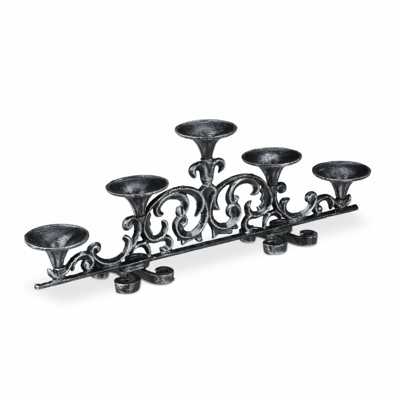 Chandelier 5 Bras Antique 22 Chandelier 5 Bras Antique – Image 20