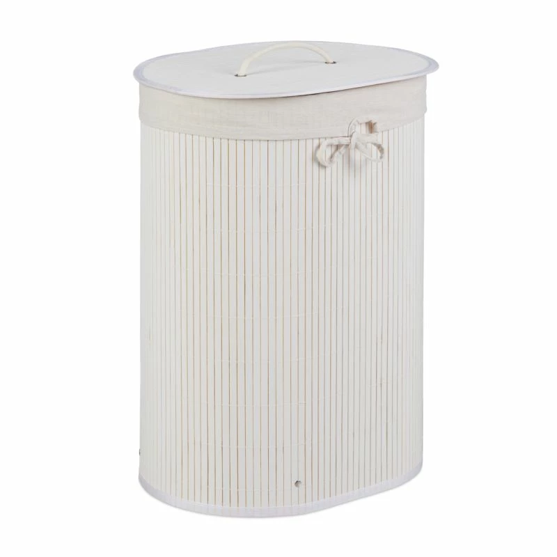 1x Panier Linge En Bambou Ovale Nature 11 1x Panier Linge En Bambou Ovale Nature – Image 9