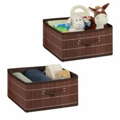 2x Paniers De Rangement En Bambou -Home24 Soldes e2afb6595fab42259c099c3b8fa0fccc