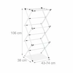 Séchoir à Linge Pliable Et Extensible -Home24 Soldes e2b0a25b6e364217b72b388662d26555