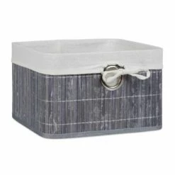 4x Corbeilles Panier De Rangement Bambou -Home24 Soldes e3b109c08f6d4c9394c8e196b2d578e8