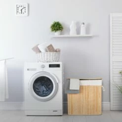 Panier à Linge En Bambou 3 Compartiments 40 Panier à Linge En Bambou 3 Compartiments -Home24 Soldes e5521cf24a3843e9a8d91aeaa0e82041