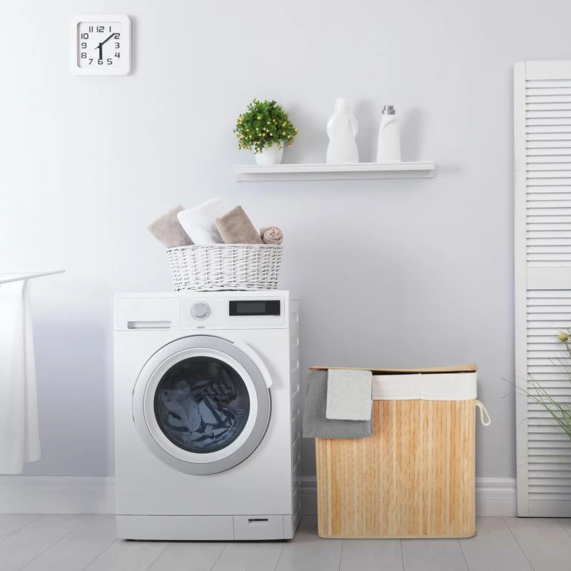 Panier à Linge En Bambou 3 Compartiments 21 Panier à Linge En Bambou 3 Compartiments – Image 19