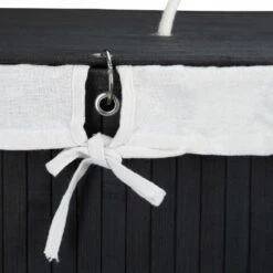 1x Panier à Linge Bambou 2 Compartiments -Home24 Soldes e71f402423c84ef0bdb879da0405e00f