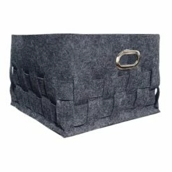 3 Petits Paniers Feutre Gris Anthracite -Home24 Soldes e86ab89b185842e8a0ac605aedd348a4