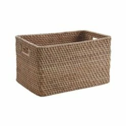 Tiroir De Rangement En Rotin Naturel