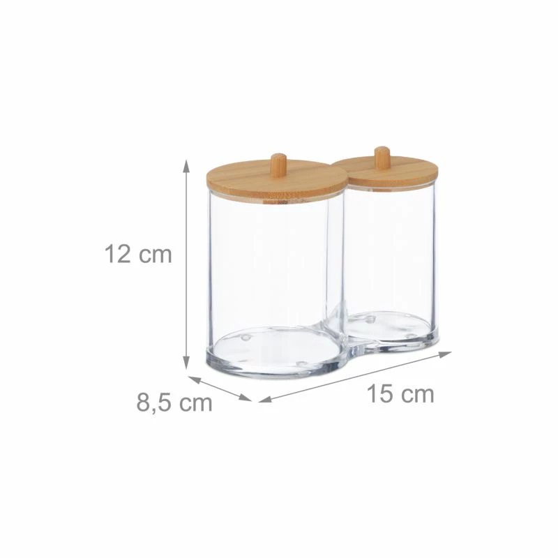 Rangement Disques De Coton & Coton-tiges 10 Rangement Disques De Coton & Coton-tiges – Image 8