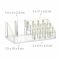 Organisateur Cosmétiques En Acrylique -Home24 Soldes ee946d3877a141ec9fe7c56e5ffdb05a