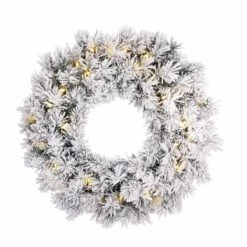 Couronne De Noël Avec LED Dinsmore