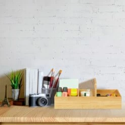 Organiseur Bureau Bambou 5 Compartiments -Home24 Soldes f16e627ccd5b4a28a812c360830d997b