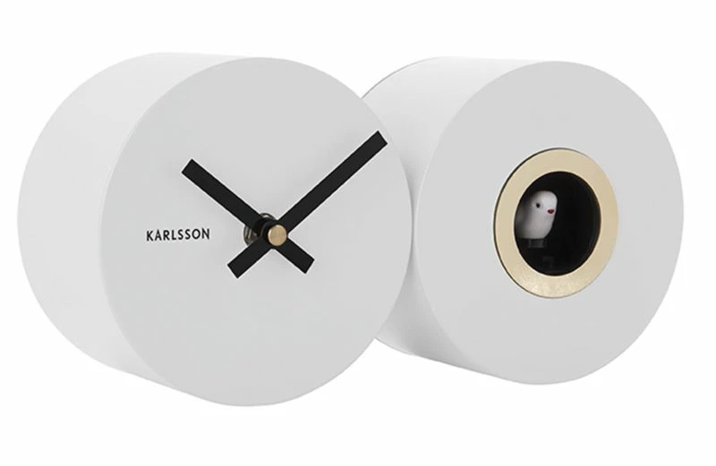 Karlsson Horloge Design Blanc 3 Karlsson Horloge Design Blanc
