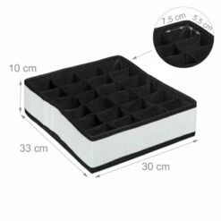 4x Boîtes à Cravates Rangement En Blanc 18 4x Boîtes à Cravates Rangement En Blanc -Home24 Soldes f415d0e166314db784275284ea061e61 1