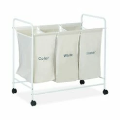 Panier à Linge 3 Compartiments