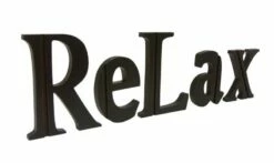 Décoration Murale 5 Lettres Relax