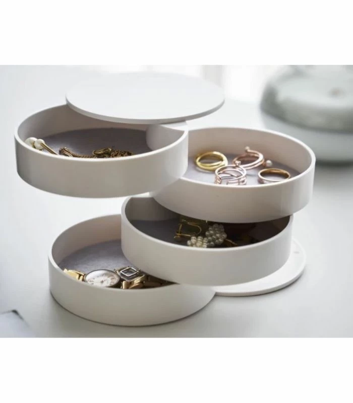 Yamazaki Boîte à Bijoux 4 Niveaux 4 Yamazaki Boîte à Bijoux 4 Niveaux – Image 2