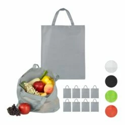 Sac En Tissu Set De 10 Blanc -Home24 Soldes f50c670b27ef4dd1a5ac73d6f07c24ee