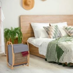 Corbeille à Linge Bambou Avec Couvercle -Home24 Soldes f5610ab26506477ebc7f1a79d00d080f